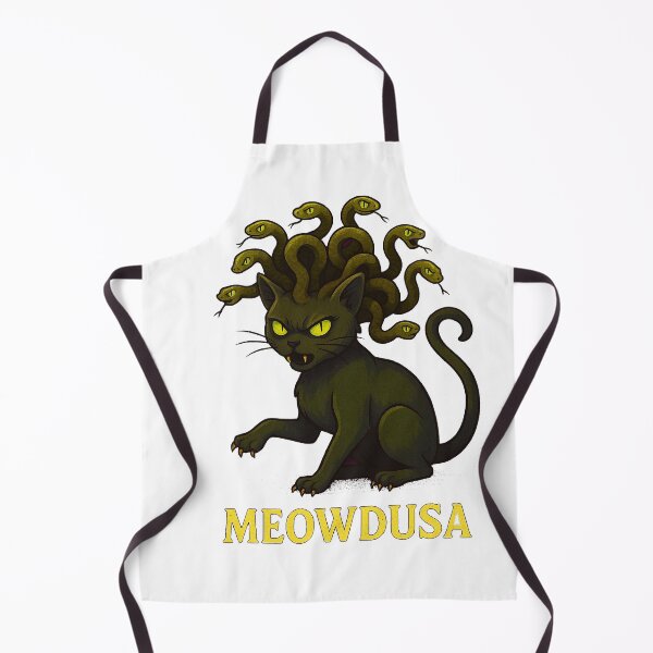 Item preview, Meowdusa – The Gorgon Cat of Myth and Mischief - V3 - NB designed and sold by WheelieGdArt.