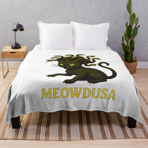 Item preview, Meowdusa – The Gorgon Cat of Myth and Mischief - V3 - NB designed and sold by WheelieGdArt.