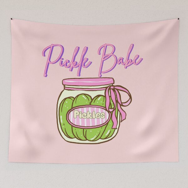 Item preview, Pickle Babe – Cute Pickle Character Funny Design designed and sold by SpacedOutRITZ.