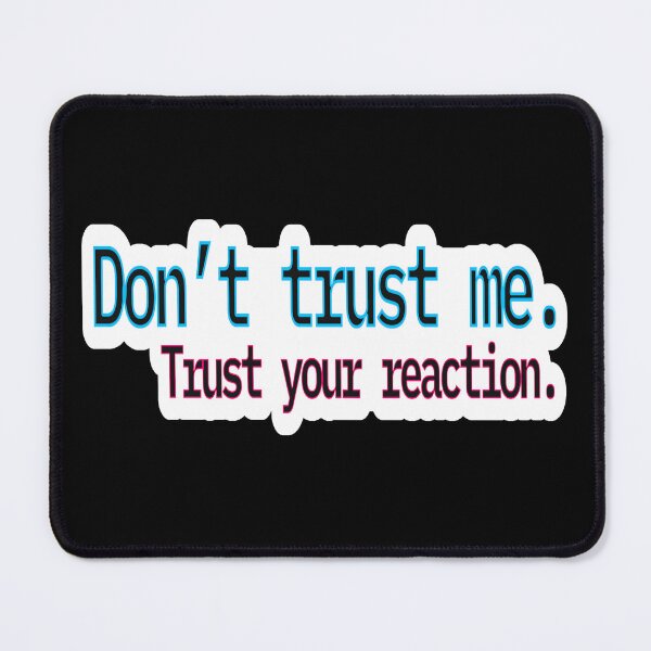 Item preview, Bold Flirty Humor – Trust Your Reaction – Gift for Someone You Like – Retro Comics • Neon Outline designed and sold by JacobKAurumhead.