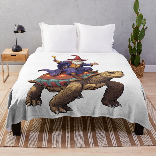Item preview, wizard Riding Turtle designed and sold by TeeARTHY.