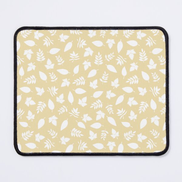 Item preview, Leaves Silhouette - Toileberry Bright - yellow designed and sold by Stephanie Fiona Design.