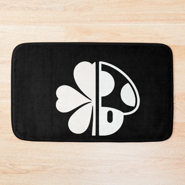 Item preview, Lucky Symbol Half Clover Half Mushroom Minimalist Good Luck Design designed and sold by LarsVegas2012.