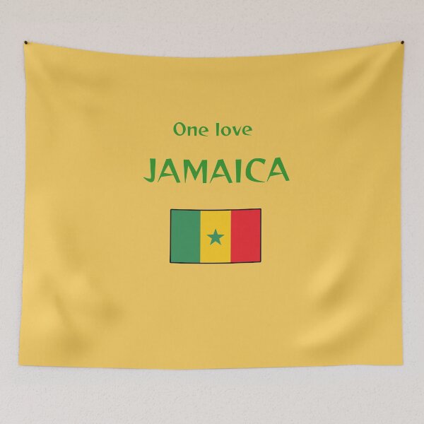Item preview, One love jamaica designed and sold by seahorse crossing.