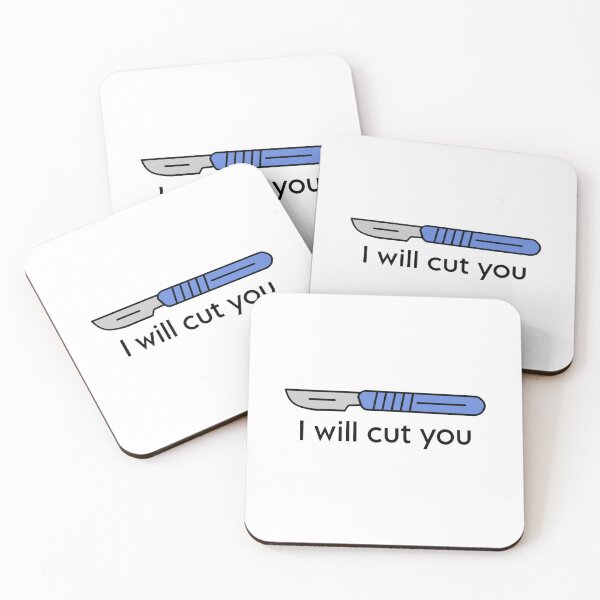 Item preview, I will cut you scalpel designed and sold by deathdoodlesbymil.
