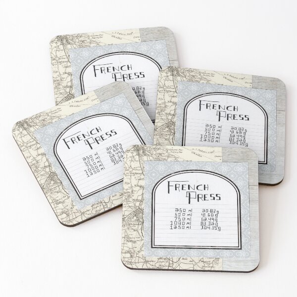 Item preview, French Press Measurements designed and sold by EDausend.