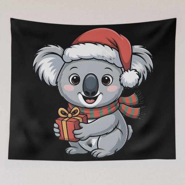 Item preview, Christmas Koala Bear designed and sold by HAPPYinPIECES.
