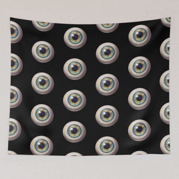 Item preview, Eyeball with yellow and blue iris  designed and sold by StarDustMinis.