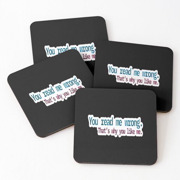 Item preview, Bold Flirty Humor – You Read Me Wrong Quote – Gift for Someone You Like – Retro Comic • Neon Outline designed and sold by JacobKAurumhead.