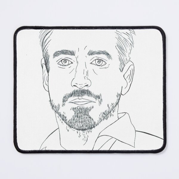 Item preview, Iron Man/RDJ Plain Sketch designed and sold by HannSoloArtWorx.