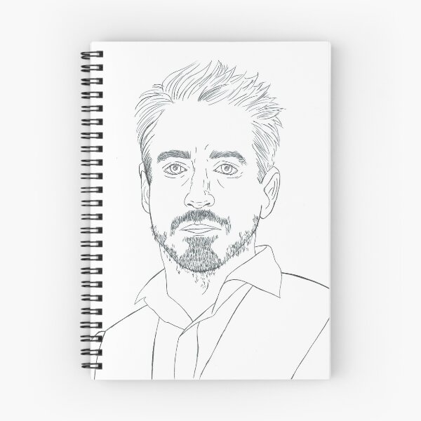 Aperçu de l'œuvre Croquis simple d'Iron Man/RDJ créée et vendue par HannSoloArtWorx.