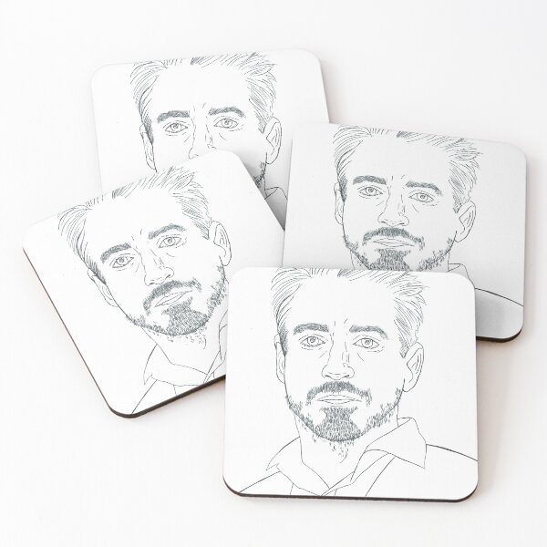 Item preview, Iron Man/RDJ Plain Sketch designed and sold by HannSoloArtWorx.