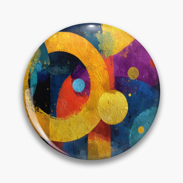 Item preview, Radiant Geometric Circles in Layered Abstract Motion designed and sold by daila70.