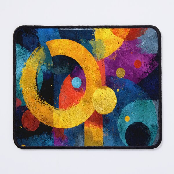 Item preview, Radiant Geometric Circles in Layered Abstract Motion designed and sold by daila70.