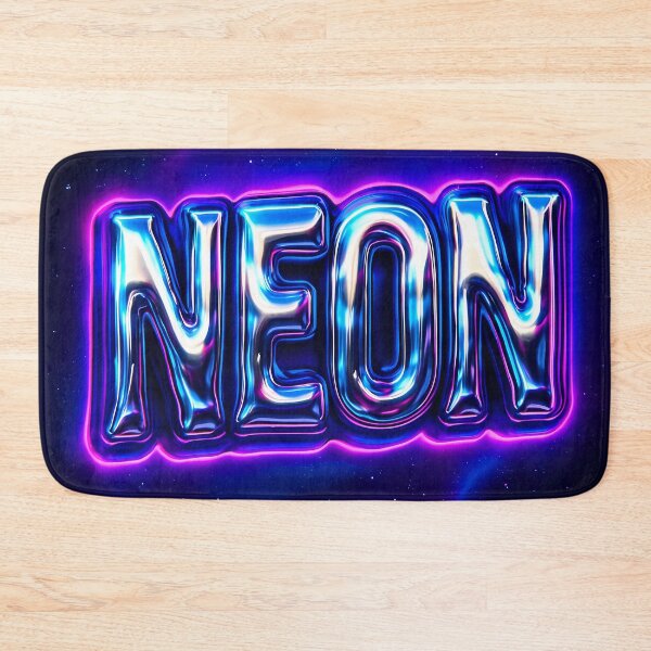 Item preview, Chrome Neon Text Glow designed and sold by Savannarojas.