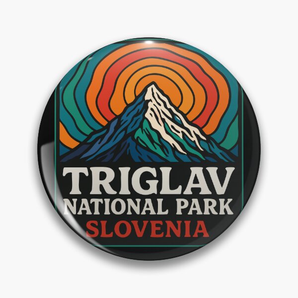 Item preview, Triglav National Park Slovenia Retro Travel designed and sold by TomFrontierArt.