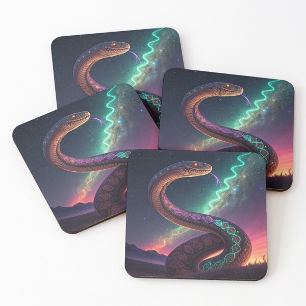 Item preview, A tribe trippy snake  designed and sold by Lucky 777.
