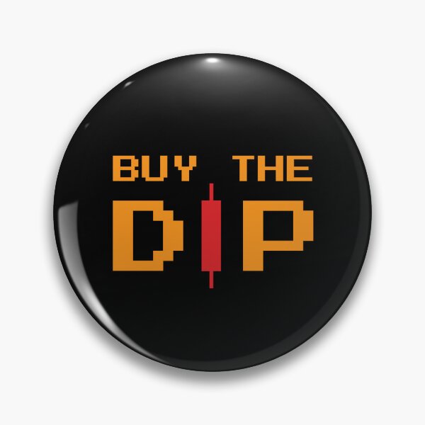 Item preview, Buy the Dip - Bitcoin Quote designed and sold by CyberRex.