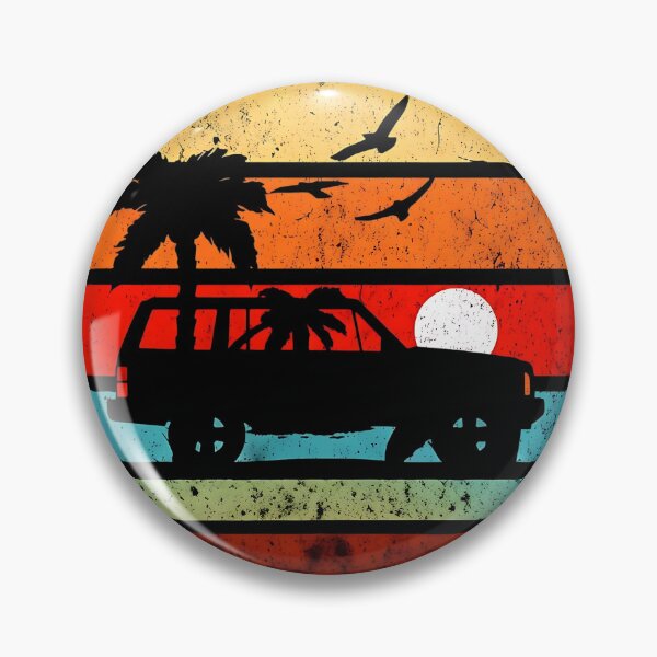 Item preview, Cherokee XJ 4x4 Off road vehicle - Retro Beach Sunset Shirt, Vintage SUV designed and sold by Off-Road-Zone.