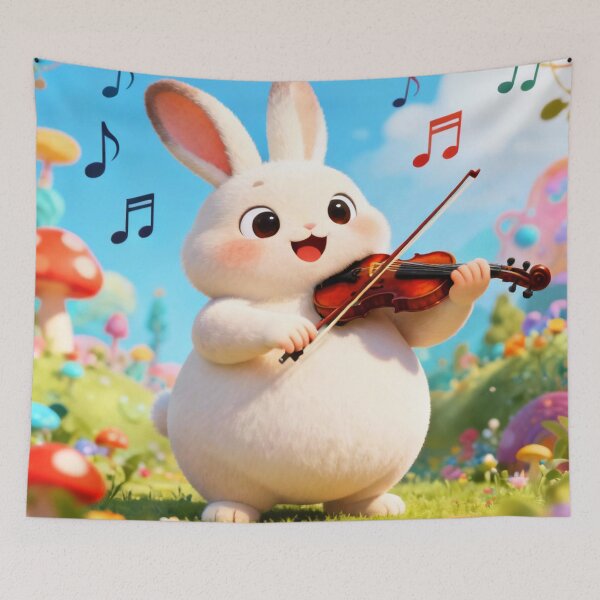 Item preview, Little Rabbit, Big Symphony designed and sold by ArtfullMinds.
