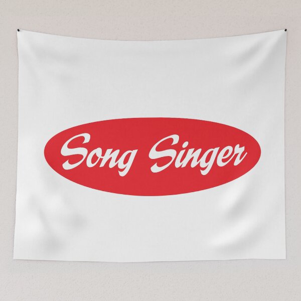 Item preview, "Song Singer" — a playful, minimalist design perfect for anyone who lives life with a soundtrack. designed and sold by PIXEL POP DESIGNS - Beyond the Norm!.