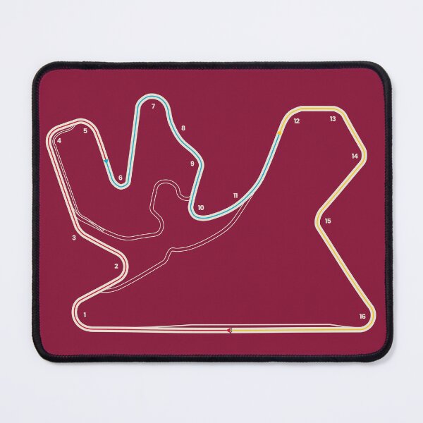 Item preview, Lusail International Circuit Qatar Motorsport designed and sold by archetype prints.