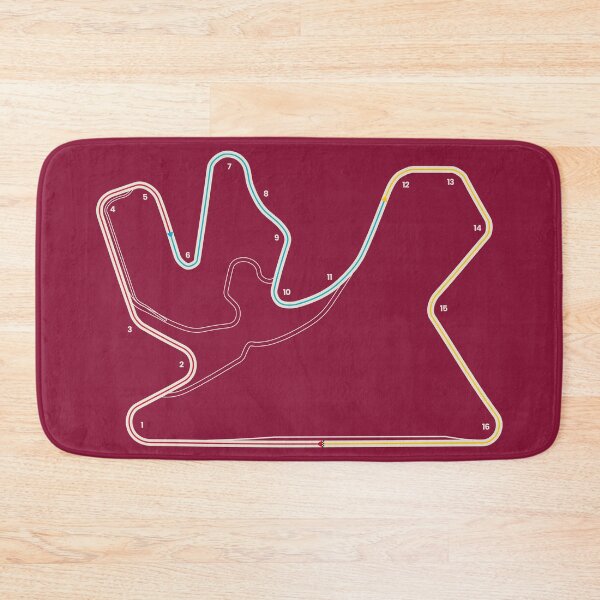 Item preview, Lusail International Circuit Qatar Motorsport designed and sold by archetype prints.