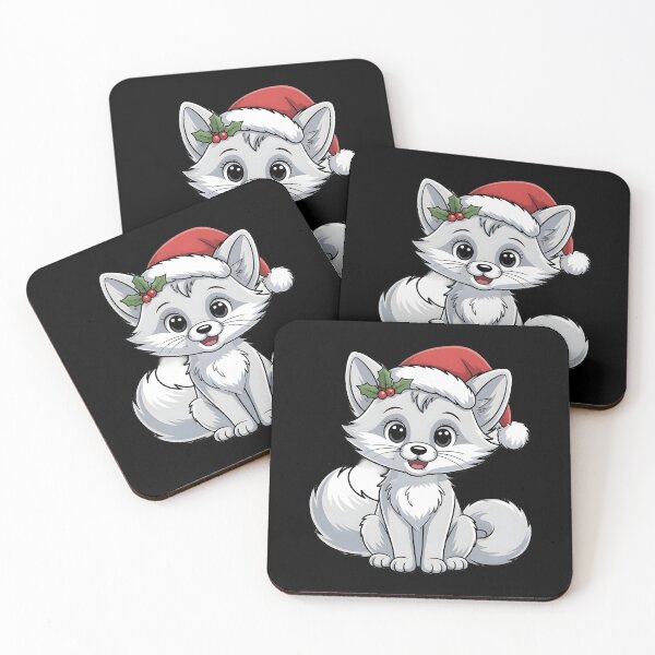 Item preview, Christmas Fox designed and sold by HAPPYinPIECES.