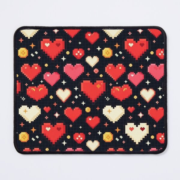 Item preview, Pixelated Romance Seamless Design designed and sold by jumpercat.