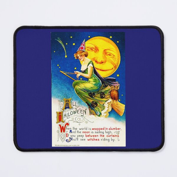 Item preview, Moonlit Ride - All Hallowe’en 1911 designed and sold by WheelieGdArt.
