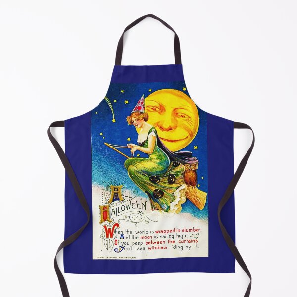 Item preview, Moonlit Ride - All Hallowe’en 1911 designed and sold by WheelieGdArt.