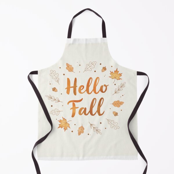 Item preview, Hello Fall – Handwritten Doodle Quote Sticker designed and sold by MikokoDesigns.