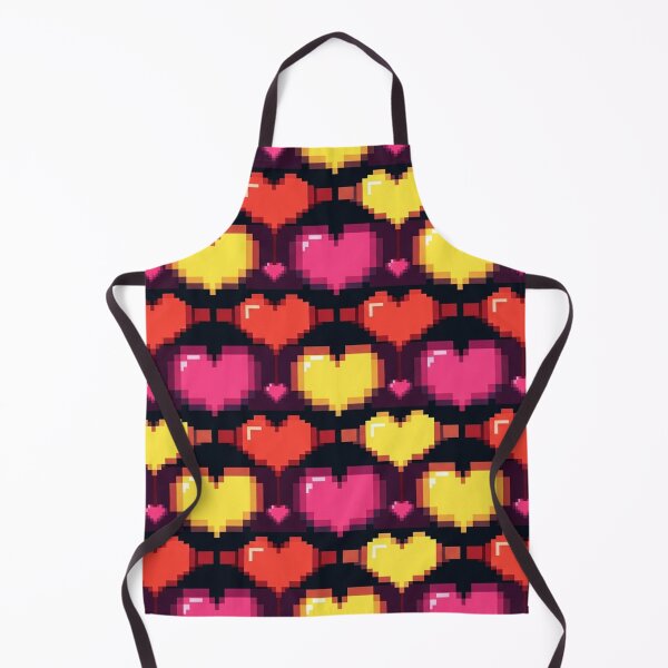 Item preview, Retro Gaming Hearts Pattern designed and sold by jumpercat.