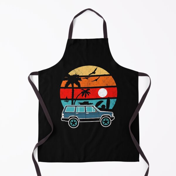 Item preview, Cherokee XJ 4x4 Off road Ride- Retro Beach Sunset Shirt, Vintage SUV designed and sold by Off-Road-Zone.