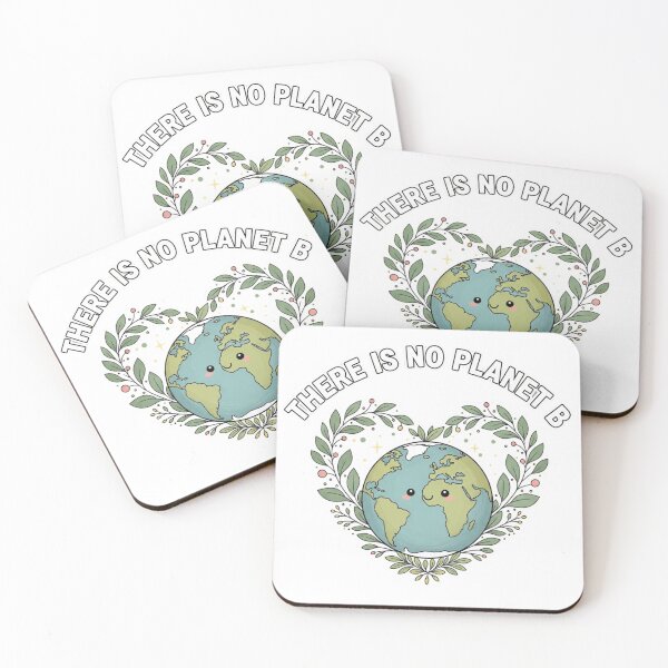 Item preview, There Is No Planet B – Eco Earth Sticker designed and sold by ZACKLAB.