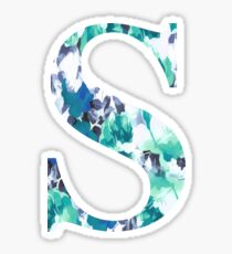 S Monogram Sticker