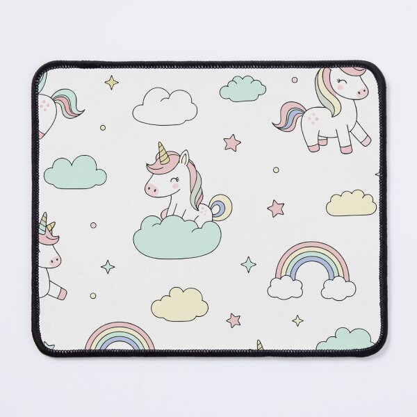 Item preview, Magical Unicorn Happy Birthday Card – Pastel Rainbow Party designed and sold by MeineLinienwelt.