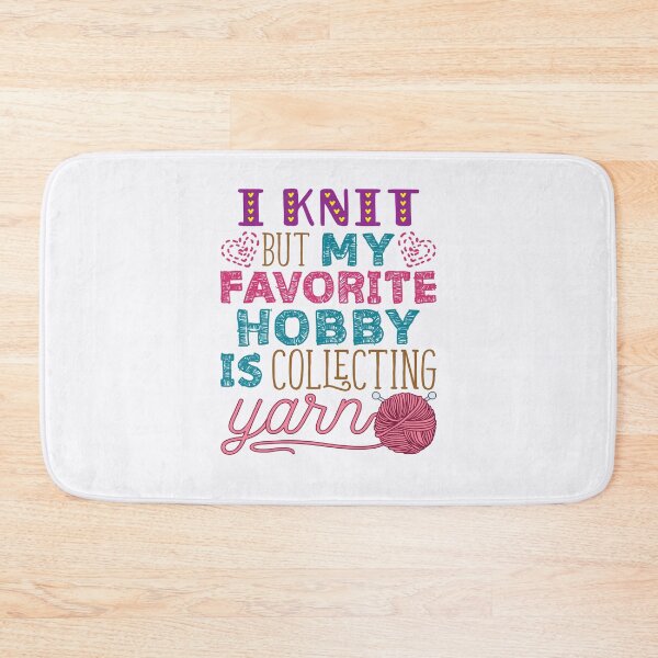 Item preview, I Knit But My Favorite Hobby Is Collecting Yarn Funny Knitter designed and sold by jaygo.
