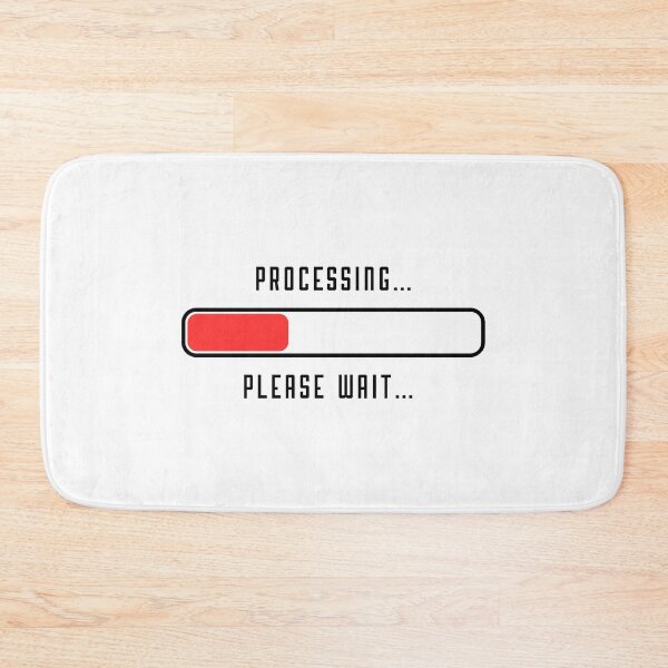 Item preview, Processing Please Wait… designed and sold by YD Designs.