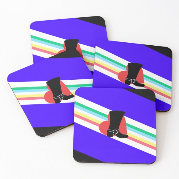 Item preview, Disabled Bootblack Pride Flag (version 1, centered) designed and sold by stuff-byoz.