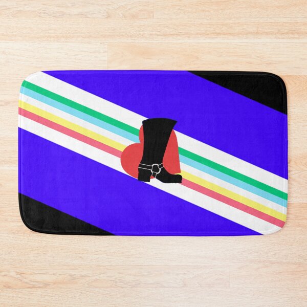 Item preview, Disabled Bootblack Pride Flag (version 1, centered) designed and sold by stuff-byoz.