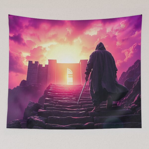 Item preview, Night Watch of the Lone Knight designed and sold by ArtfullMinds.