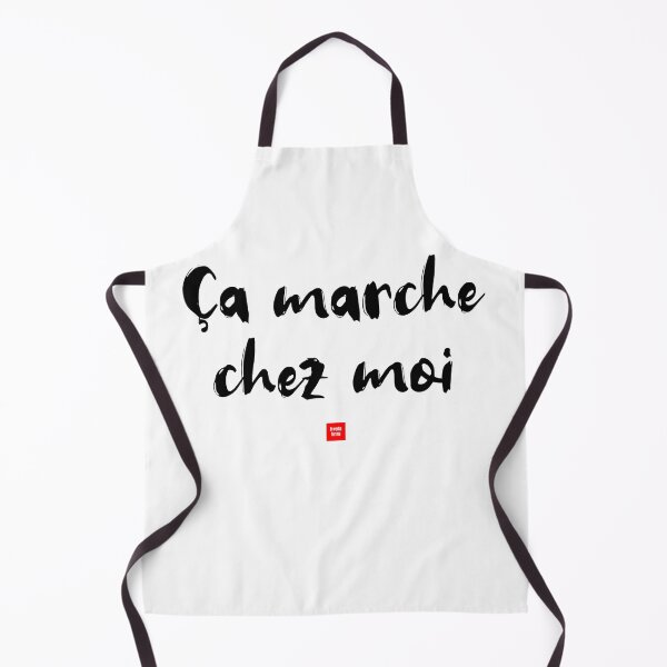 Item preview, Ça marche chez moi – It Works for Me (French Expression Typography) designed and sold by FrancophileFun.