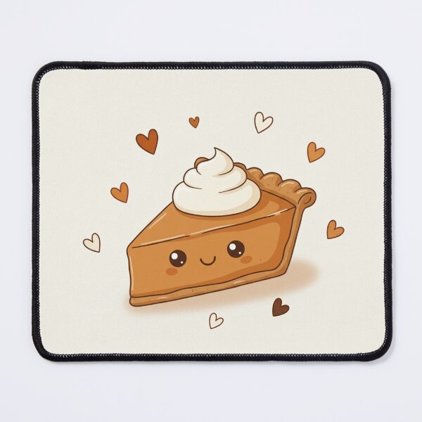 Item preview, Pumpkin Pie Love – Cute Fall Dessert Doodle Sticker designed and sold by MikokoDesigns.