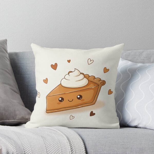 Item preview, Pumpkin Pie Love – Cute Fall Dessert Doodle Sticker designed and sold by MikokoDesigns.