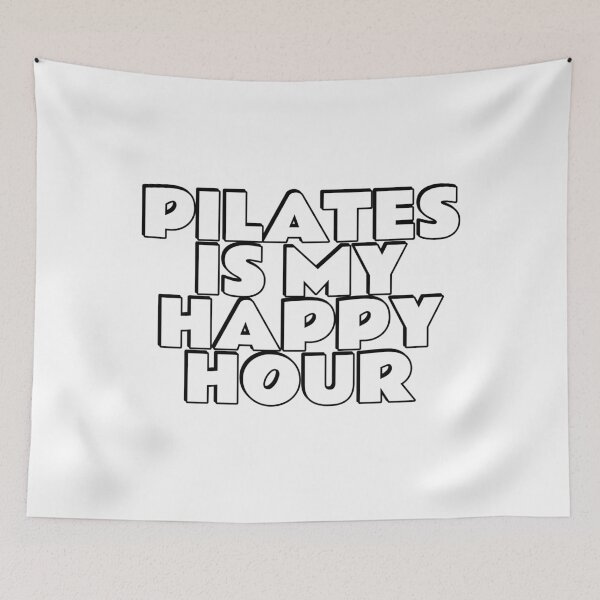 Item preview, Pilates  Is My Happy Hour designed and sold by Inspirationmotivation.