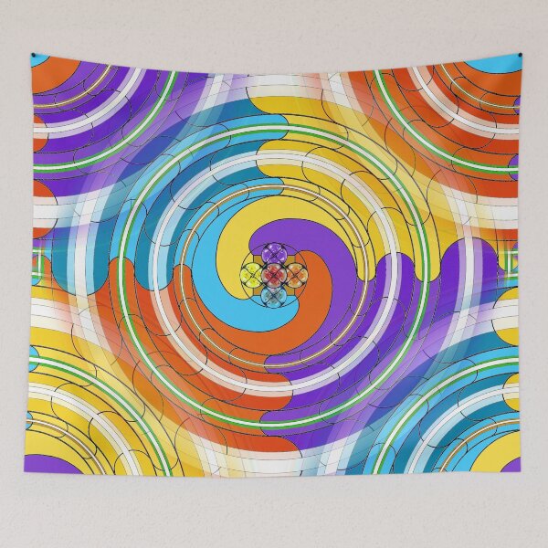 Item preview, Magnetic Mandalla Graphic Design designed and sold by Taleyedoscopic.