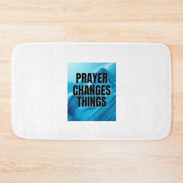 Item preview, Prayer Changes Things – Christian Faith Quote Design designed and sold by FaithShop1.