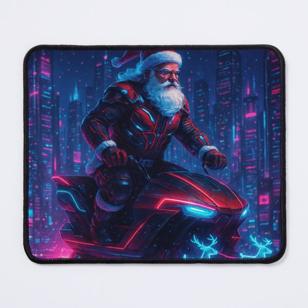Item preview, Cyberpunk Santa Clause designed and sold by EMORA NOVAIRE.