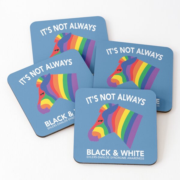 Item preview, Vibrant EDS Awareness - Not Always Black and White designed and sold by Jesabee Designs.